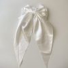 SATIN BOW CLIPS