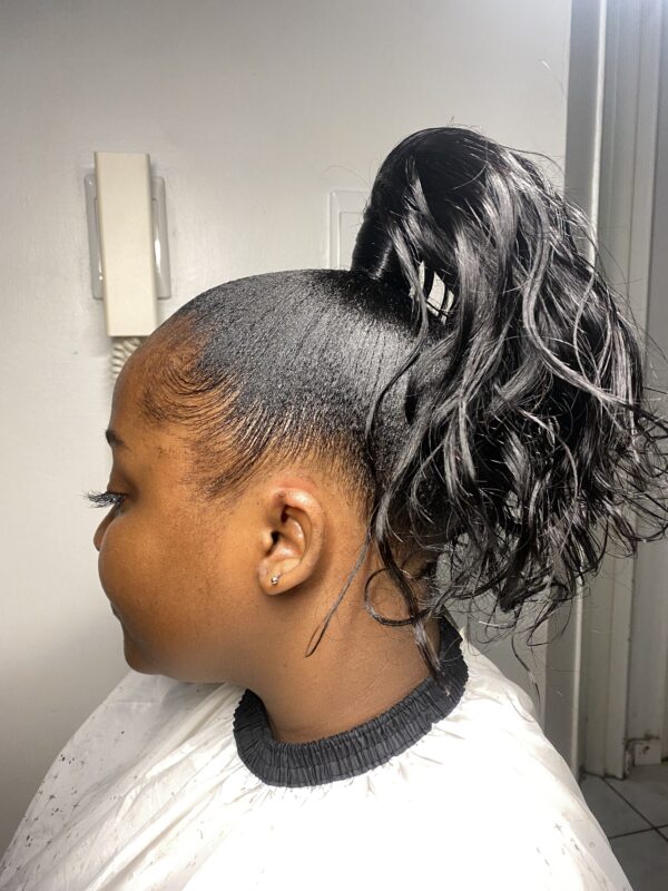 DEEP WAVE CURLY BRAZILIAN WRAP PONY
