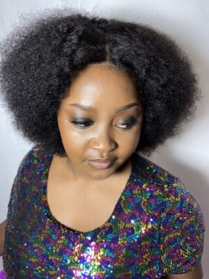 GLUE-LESS Curly Kinky Afro