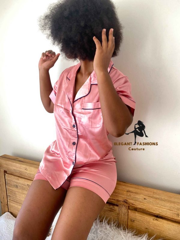 SILK NIGHT WEAR 2 PIECE