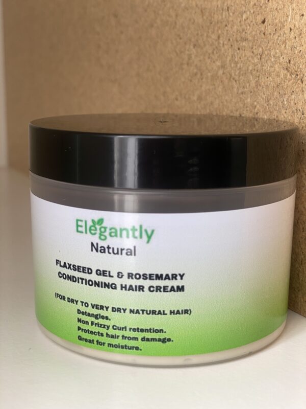 FLAXSEED & ROSEMARY CONDITIONING HAIR CREAM
